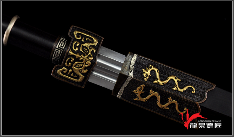 青锋古汉剑|大师作品（LJG-2590）| - 知名传统刀剑锻造品牌（原龙 